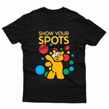 Pudsey Bear 2024 T-Shirt Spotty Day Raise a lot Children in Need Kids Tee Tshirt - TheMonkeyTees