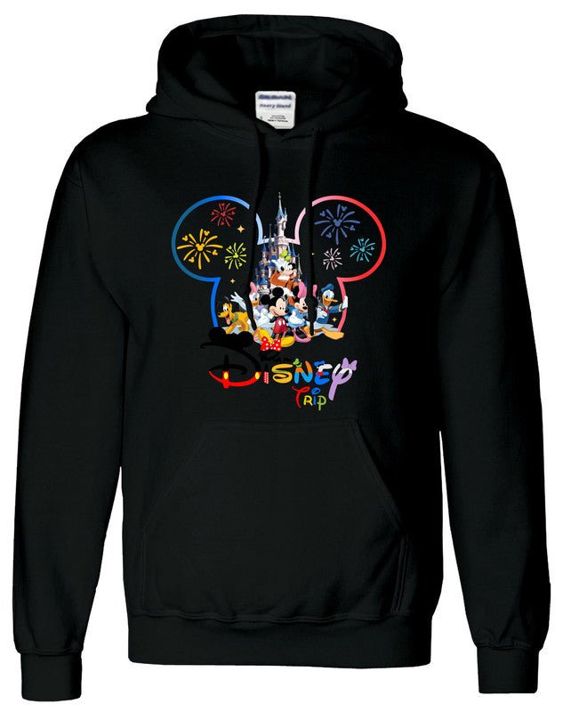 Disneyland Hoody 2024 Personalised Minnie Mickey Family Matching Pullover Hoodie - TheMonkeyTees