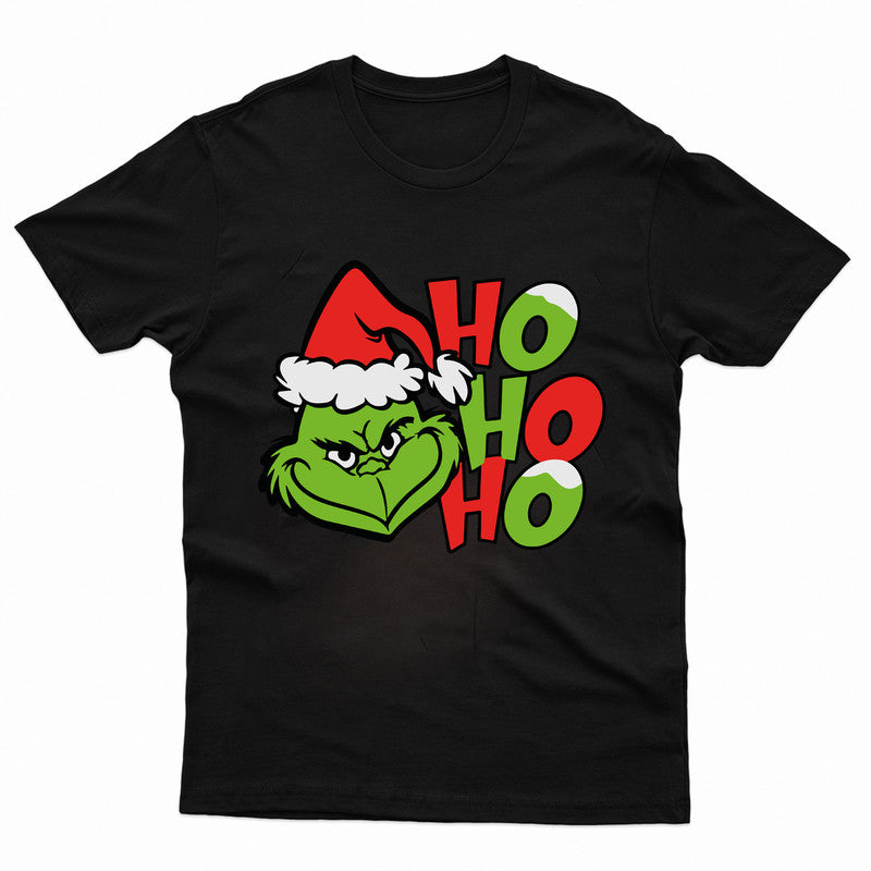 Ho Ho No Grinch Xmas Tshirt