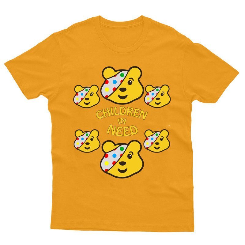 Spotty Day Kids T-Shirt Children In Need 2024 Boys T-Shirt Support Pudsey Bear - TheMonkeyTees