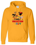 NEW Disneyland Hoodie 2024 Family Matching Mickey Minnie Unisex Kids Hoody - TheMonkeyTees