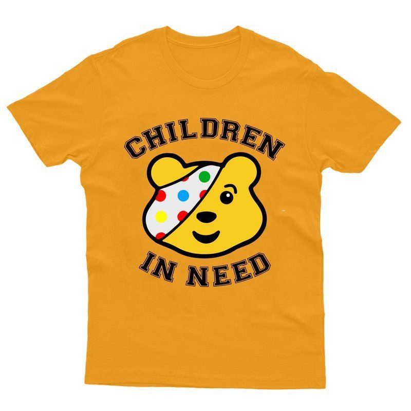 Spotty Day Pudsey Bear Kids Children In Need School Day 2024 Gift Top T Shirt - TheMonkeyTees