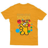 Pudsey Bear 2024 T-Shirt Spotty Day Raise a lot Children in Need Kids Tee Tshirt - TheMonkeyTees