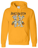 Halloween Mens Hoodie Disney Mickey Minnie Horror Pumpkin Kids Unisex Gift Hoody - TheMonkeyTees