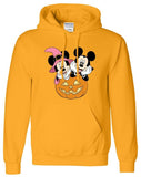 New Halloween Mens Kids Hoodie Mickey Minnie Disneyland Horror Women Top Hoody - TheMonkeyTees