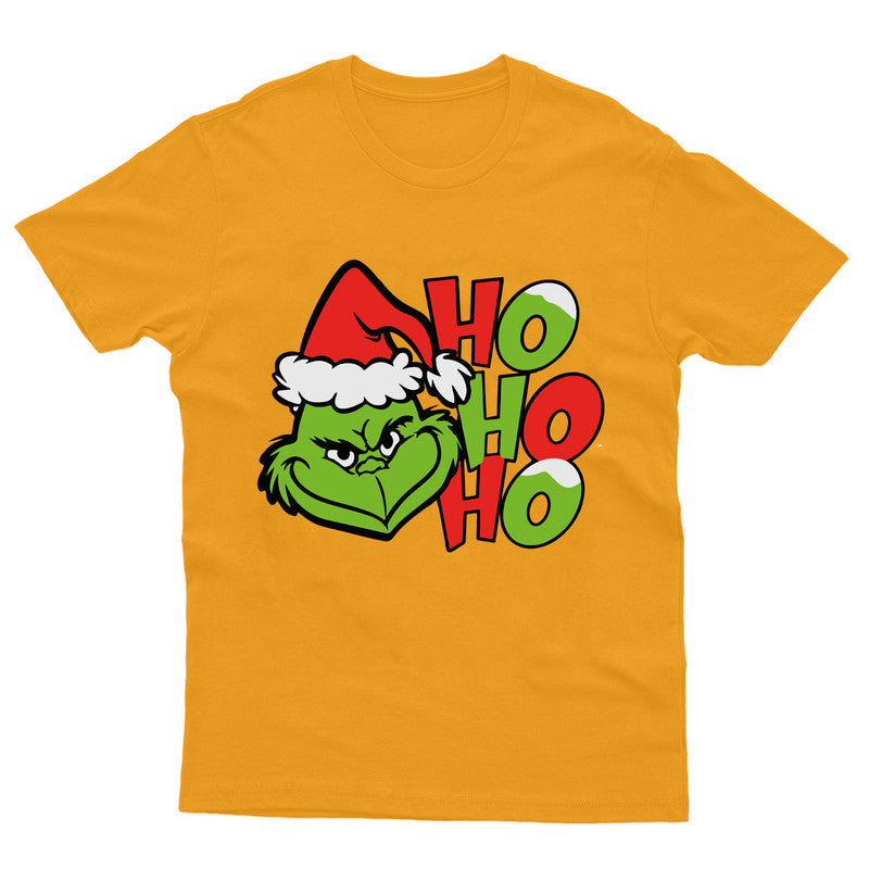 Ho Ho No Grinch Xmas Tshirt