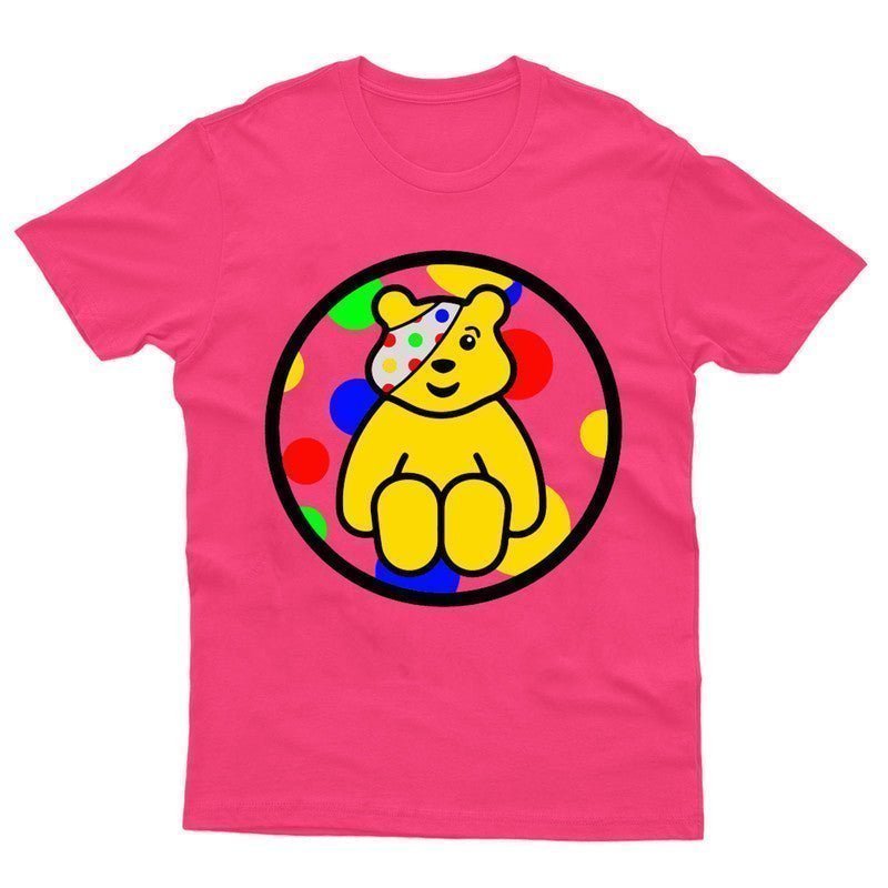 New Spotty Day Kids Tshirt Show Your Spots Pudsey Bear School Event Gift Top Tee - TheMonkeyTees