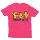 Together We Can Pudsey Bear T-Shirt Spotty Day 2024 Children In Need School Tee - TheMonkeyTees