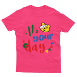 Pudsey Bear T-Shirt Its Your Day Spotty Day Kids 2024 Tee Children Gift Tshirt - TheMonkeyTees