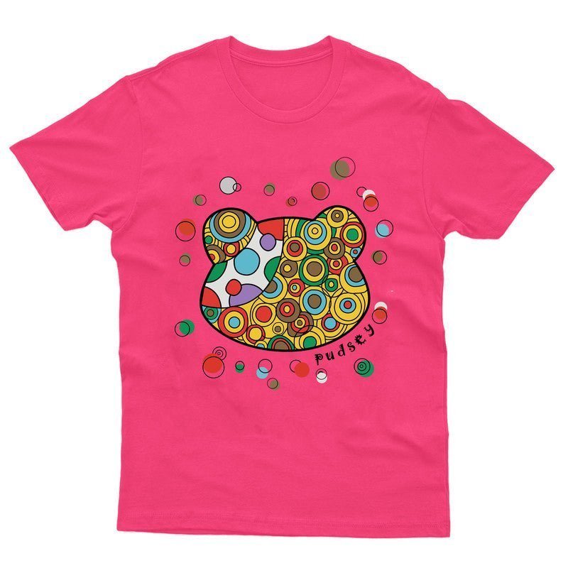 Pudsey Bear Kids Tshirt Children In Need Spotty Day 2024 Xmas School Top T-Shirt - TheMonkeyTees