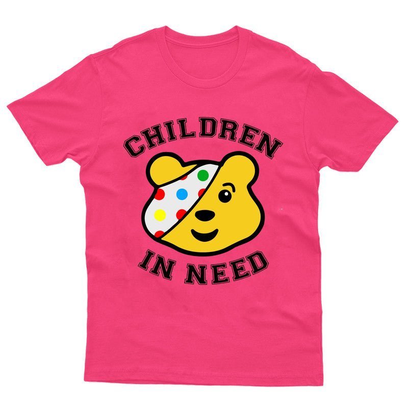 Spotty Day Pudsey Bear Kids Children In Need School Day 2024 Gift Top T Shirt - TheMonkeyTees