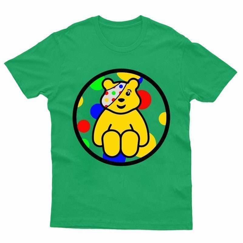 New Spotty Day Kids Tshirt Show Your Spots Pudsey Bear School Event Gift Top Tee - TheMonkeyTees