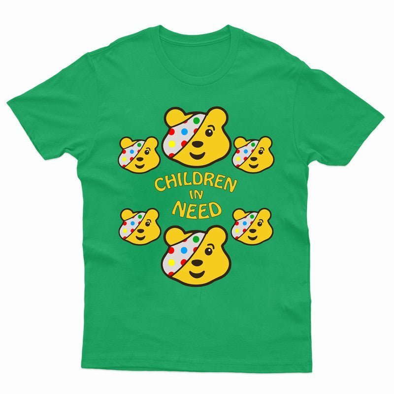 Spotty Day Kids T-Shirt Children In Need 2024 Boys T-Shirt Support Pudsey Bear - TheMonkeyTees