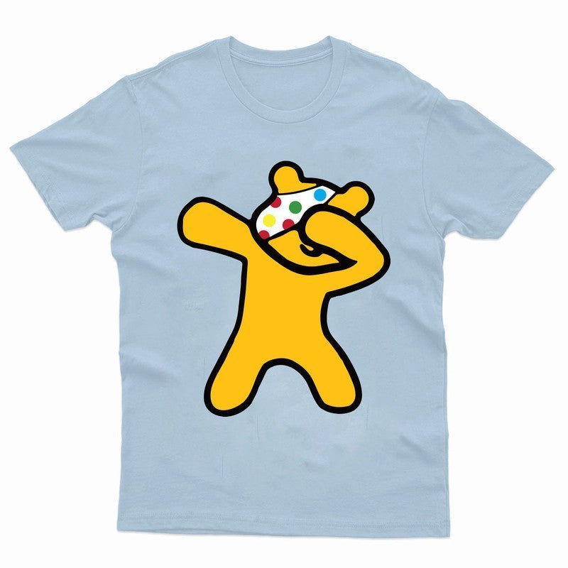 Spotty Day 2024 Kids T-Shirt Dubbing Pudsey Bear Children In Need School Top Tee - TheMonkeyTees