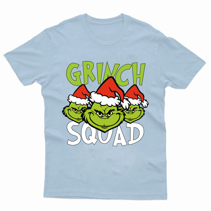 Grinch Squad Mens T Shirt Funny Christmas Xmas Festive Gift Novelty Top Tee