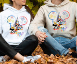 Disneyland Hoody 2024 Personalised Minnie Mickey Family Matching Pullover Hoodie - TheMonkeyTees