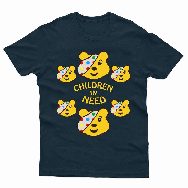 Spotty Day Kids T-Shirt Children In Need 2024 Boys T-Shirt Support Pudsey Bear - TheMonkeyTees