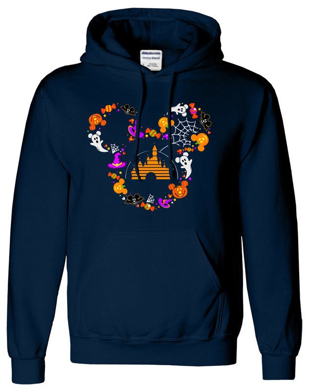 Disneyland Halloween Mens Kids Hoodie 2024 Family Matching Costume Ladies Hoody - TheMonkeyTees