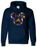 Disneyland Halloween Mens Kids Hoodie 2024 Family Matching Costume Ladies Hoody - TheMonkeyTees