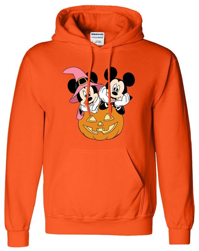 New Halloween Mens Kids Hoodie Mickey Minnie Disneyland Horror Women Top Hoody - TheMonkeyTees