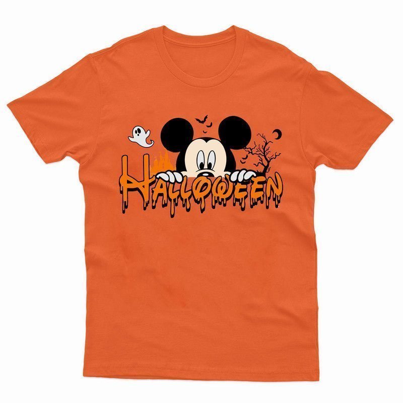 Halloween Mickey's Kids Tshirt Funny Scary Disneyland Horror Unisex Gift Tshirt - TheMonkeyTees