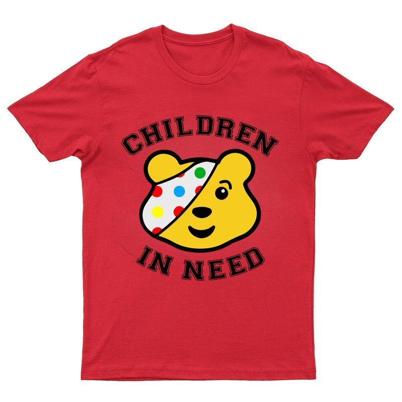 Spotty Day Pudsey Bear Kids Children In Need School Day 2024 Gift Top T Shirt - TheMonkeyTees