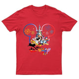 NEW Disneyland T-Shirt Personalised Family Trip 2024 Mickey Minnie Kids Tee - TheMonkeyTees