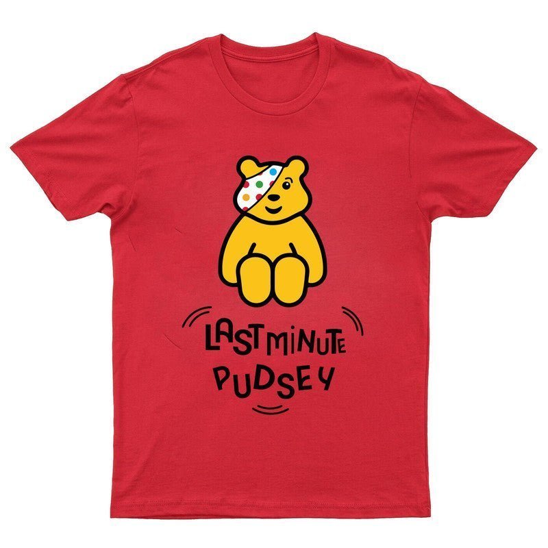 Pudsey Bear T-Shirt Spotty Day 2024 Last Minute Pudsey Kids Gift Top Tee Tshirt - TheMonkeyTees