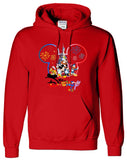 Disneyland Hoody 2024 Personalised Minnie Mickey Family Matching Pullover Hoodie - TheMonkeyTees