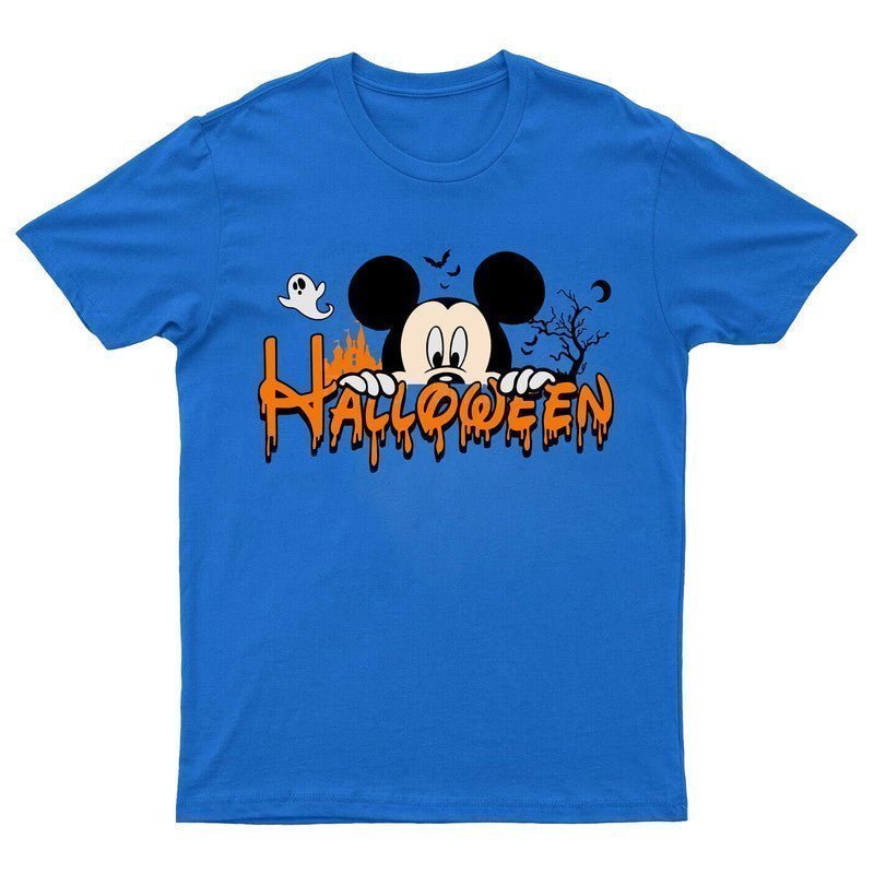 Halloween Mickey's Kids Tshirt Funny Scary Disneyland Horror Unisex Gift Tshirt - TheMonkeyTees