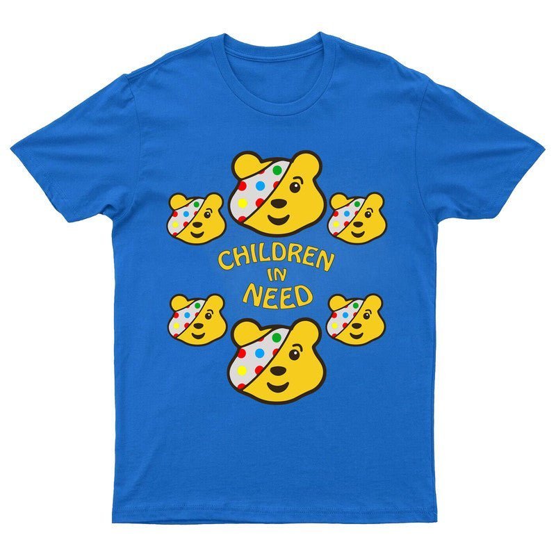 Spotty Day Kids T-Shirt Children In Need 2024 Boys T-Shirt Support Pudsey Bear - TheMonkeyTees