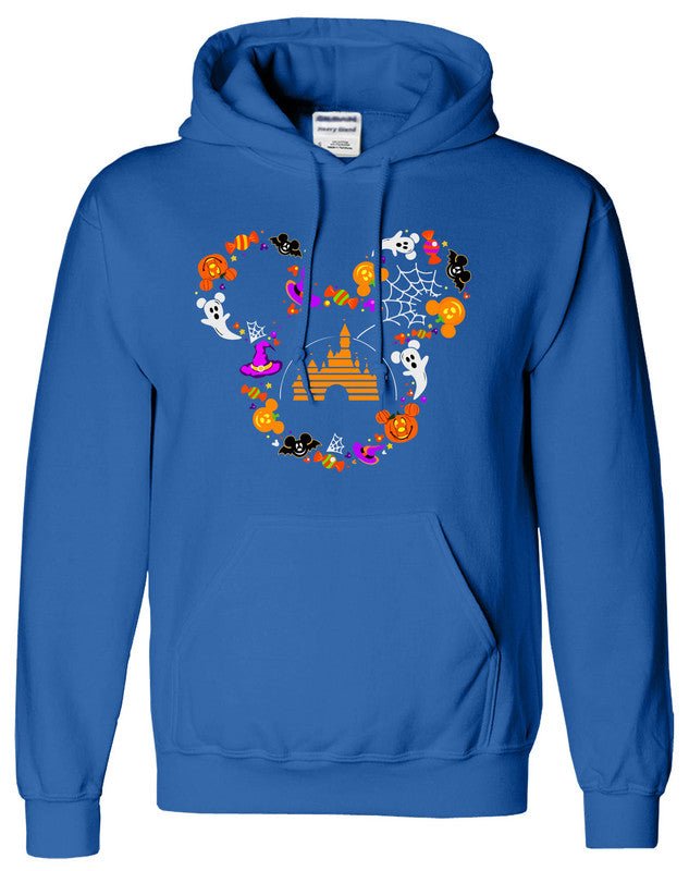 Disneyland Halloween Mens Kids Hoodie 2024 Family Matching Costume Ladies Hoody - TheMonkeyTees