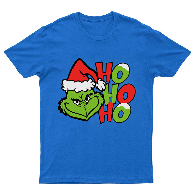 Ho Ho No Grinch Xmas Tshirt