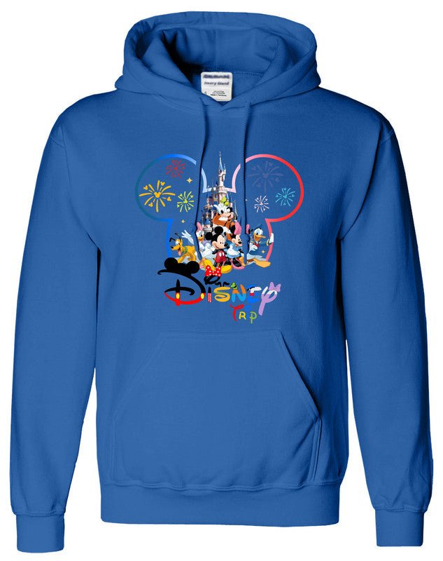 Disneyland Hoody 2024 Personalised Minnie Mickey Family Matching Pullover Hoodie - TheMonkeyTees