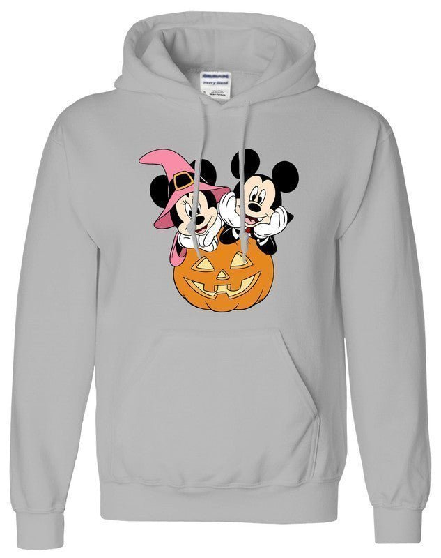 New Halloween Mens Kids Hoodie Mickey Minnie Disneyland Horror Women Top Hoody - TheMonkeyTees