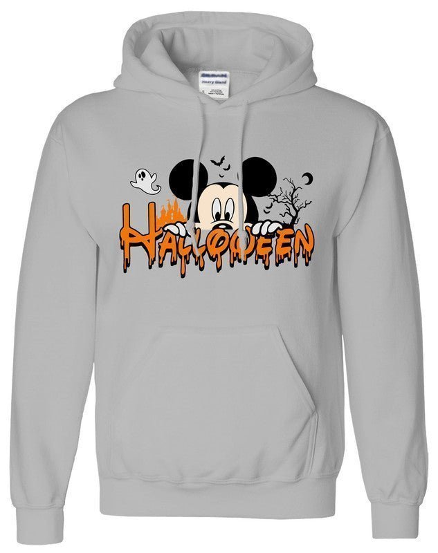 Halloween Mickey's Mens Kids Hoodie Funny Scary Disneyland Horror Unisex Hoody - TheMonkeyTees