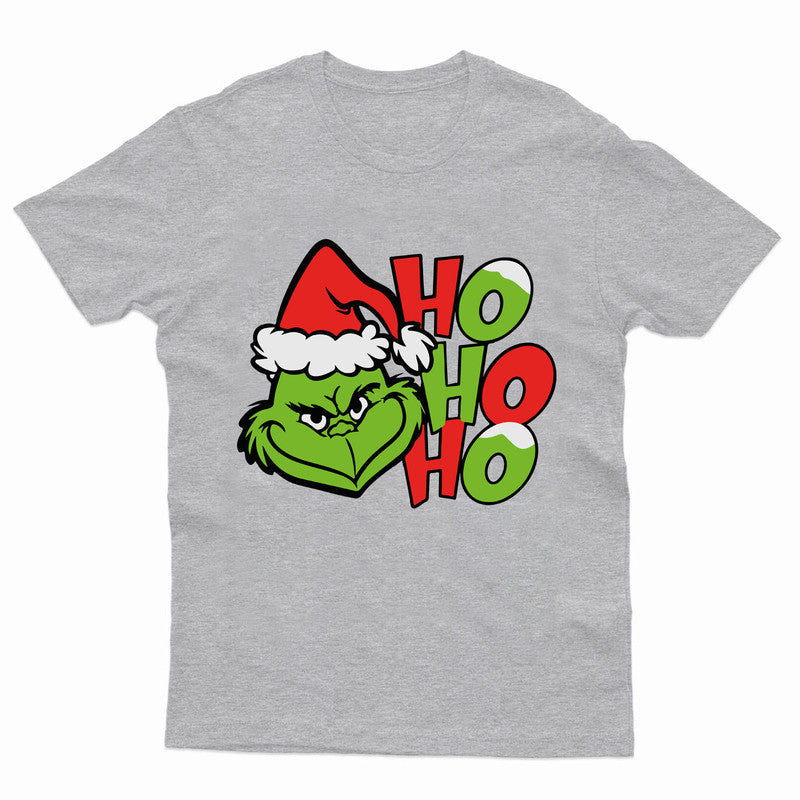 Ho Ho No Grinch Xmas Tshirt