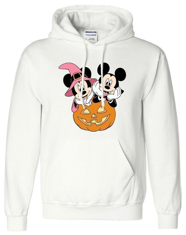 New Halloween Mens Kids Hoodie Mickey Minnie Disneyland Horror Women Top Hoody - TheMonkeyTees