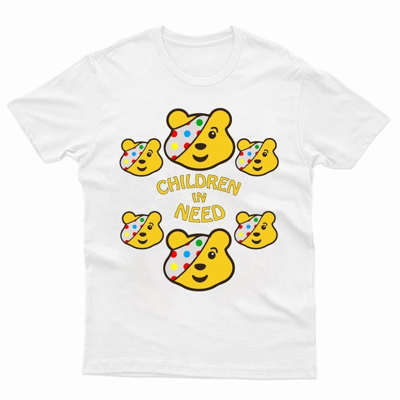 Spotty Day Kids T-Shirt Children In Need 2024 Boys T-Shirt Support Pudsey Bear - TheMonkeyTees