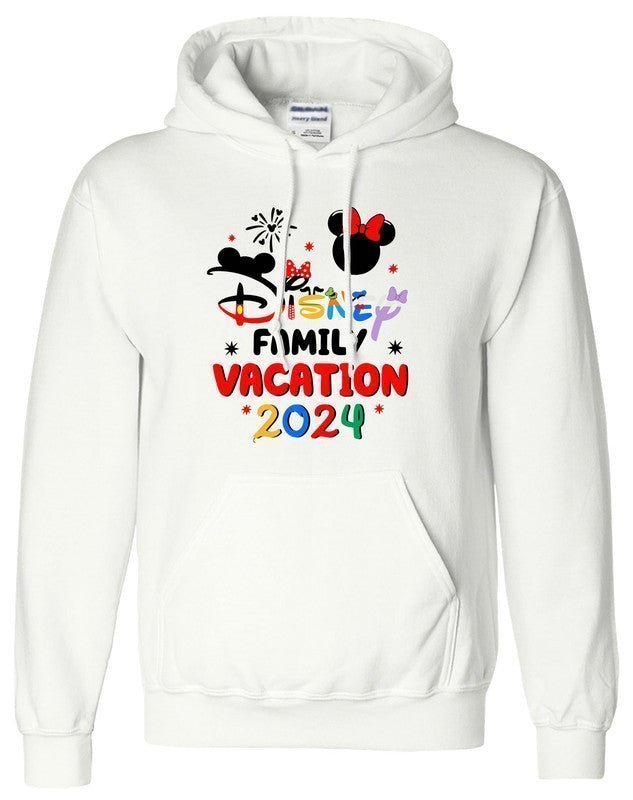 NEW Disneyland Hoodie 2024 Family Matching Mickey Minnie Unisex Kids Hoody - TheMonkeyTees