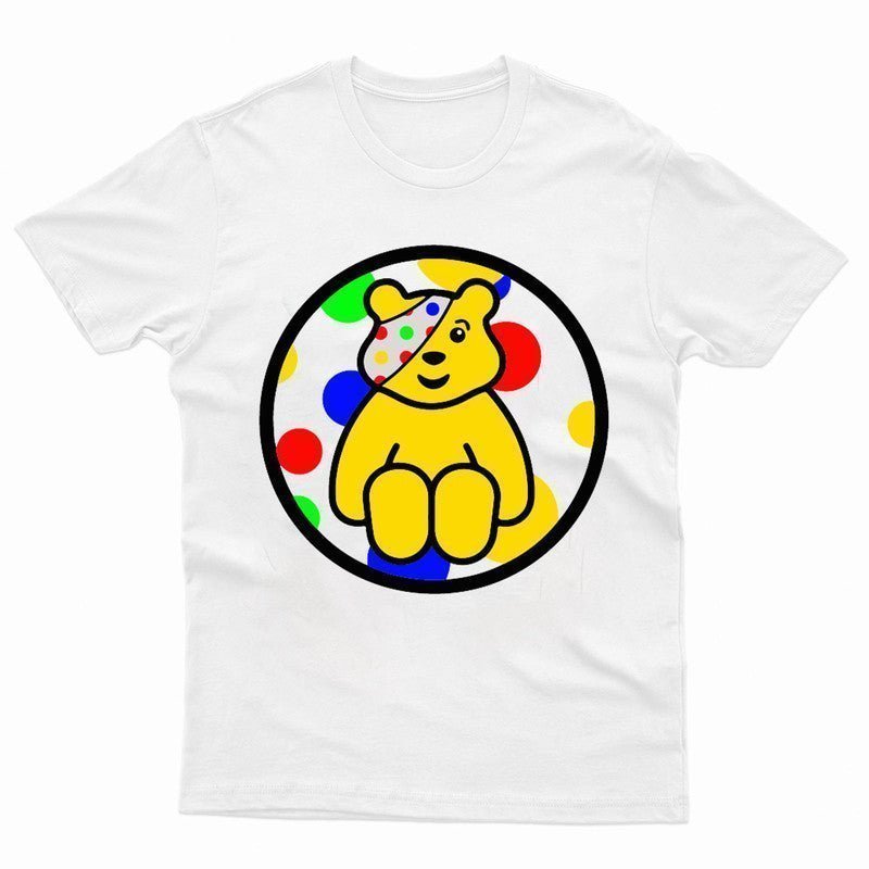 New Spotty Day Kids Tshirt Show Your Spots Pudsey Bear School Event Gift Top Tee - TheMonkeyTees