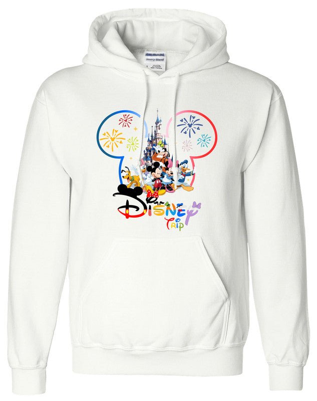 Disneyland Hoody 2024 Personalised Minnie Mickey Family Matching Pullover Hoodie - TheMonkeyTees