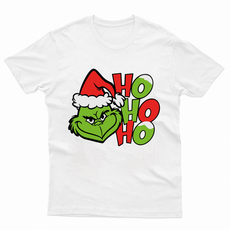 Ho Ho No Grinch Xmas Tshirt